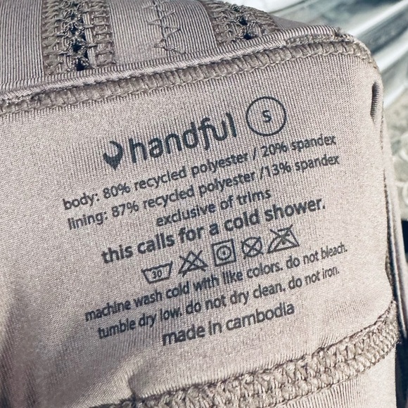 New HANDFUL Y-Back Bra M Magnetic Grey Small - Picture 6 of 9